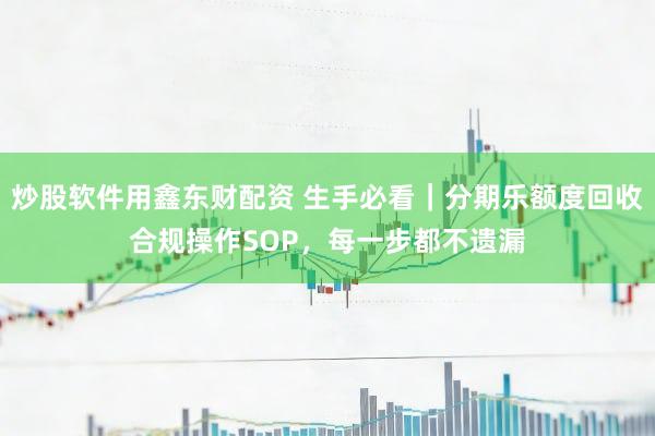 炒股软件用鑫东财配资 生手必看｜分期乐额度回收合规操作SOP，每一步都不遗漏