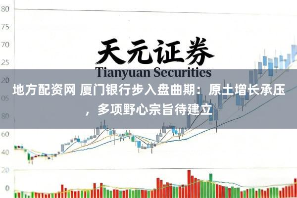 地方配资网 厦门银行步入盘曲期：原土增长承压，多项野心宗旨待建立